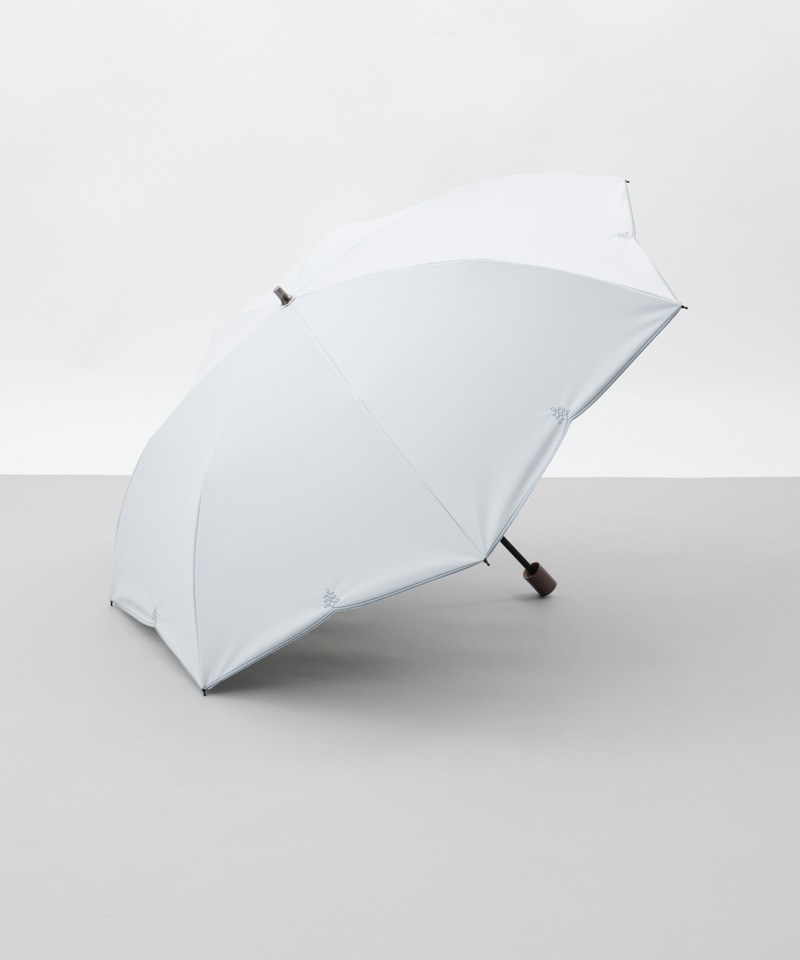 【 BLAO（ブラオ）】最強級遮熱サマーシールド　刺しゅう晴雨兼用傘(折りたたみ・スマート2Way) 