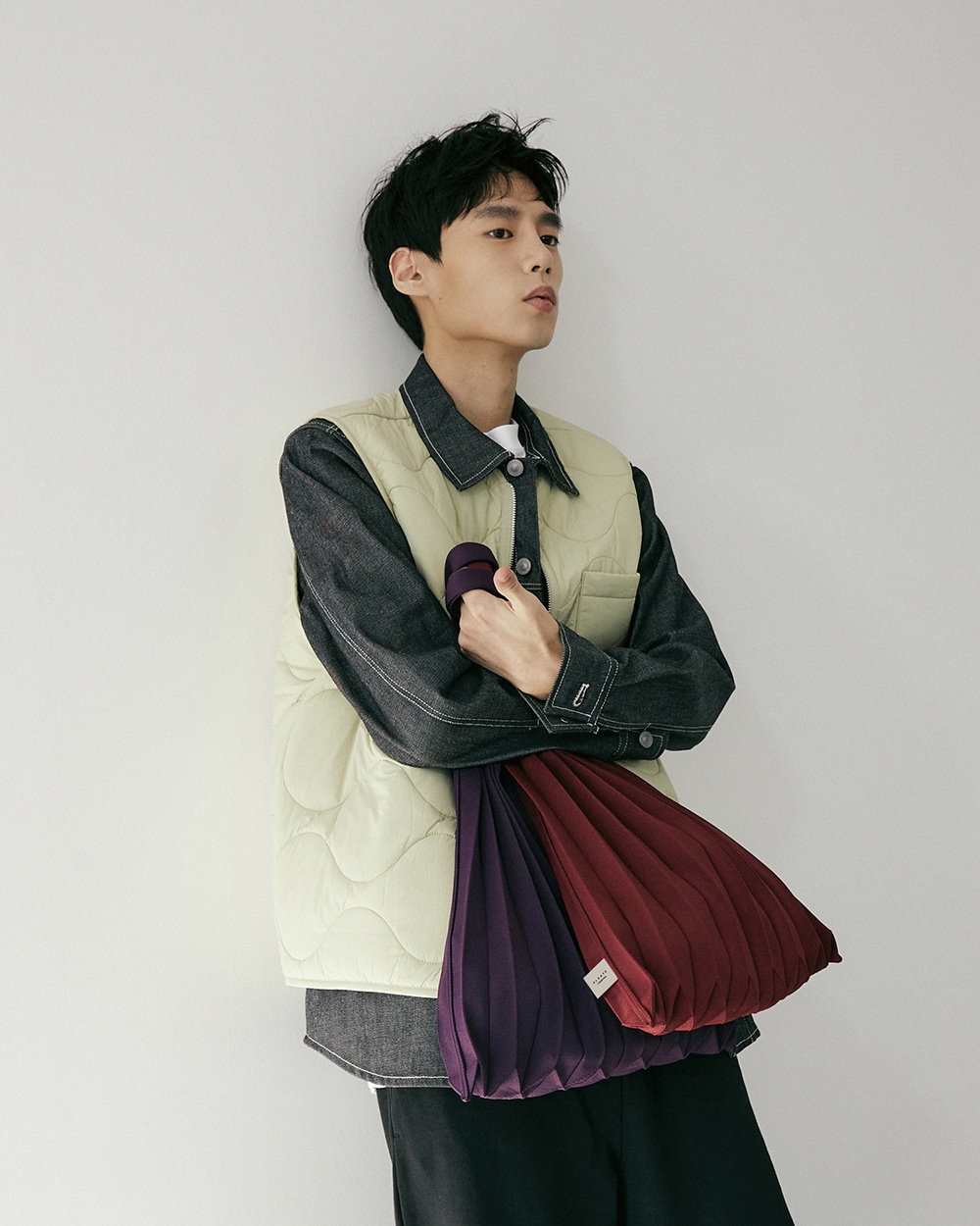 【PLEATS MAMA(プリーツママ)】SHOULDER BAG ショルダーバッグ