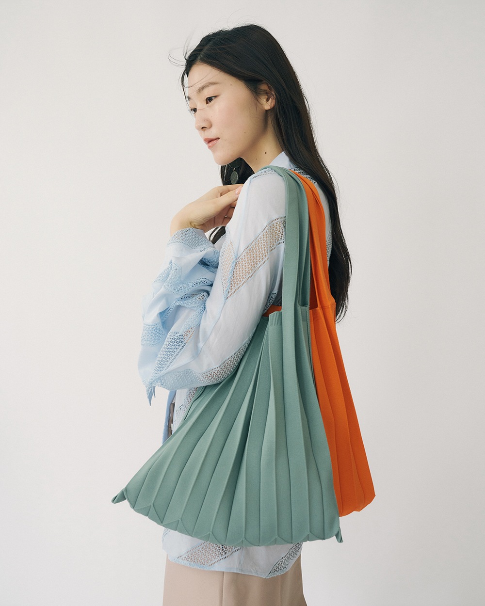 ■PLEATS MAMA■ プリーツママ Big Shoulder Bag /4色 PLEATS MAMA(プリーツママ)】SHOULDER BAG ショルダーバッグ