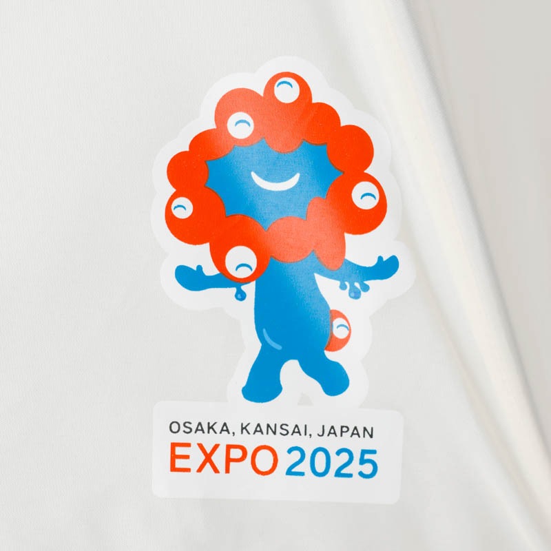 EXPO2025ミャクミャクワンポイント雨傘(折りたたみ傘)🄫Expo 2025