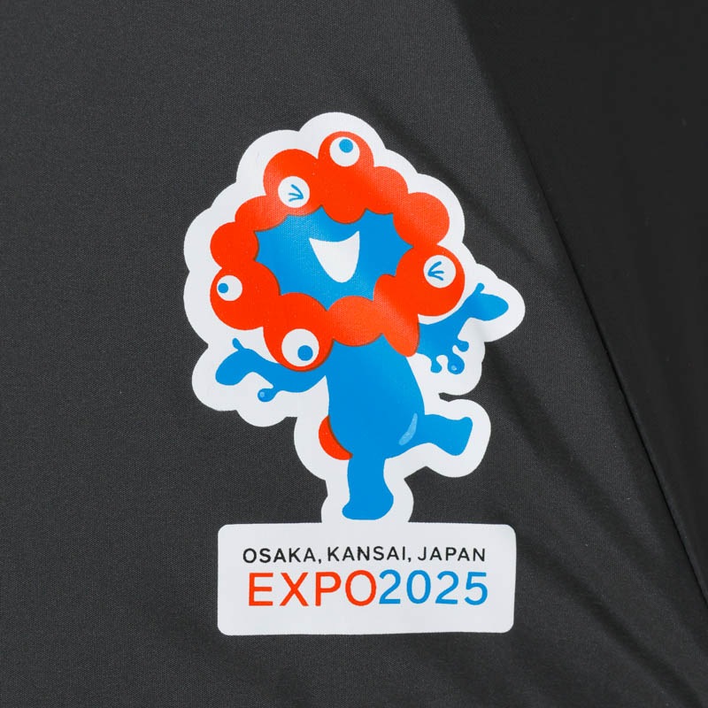 EXPO2025ミャクミャクワンポイント雨傘(折りたたみ傘)🄫Expo 2025