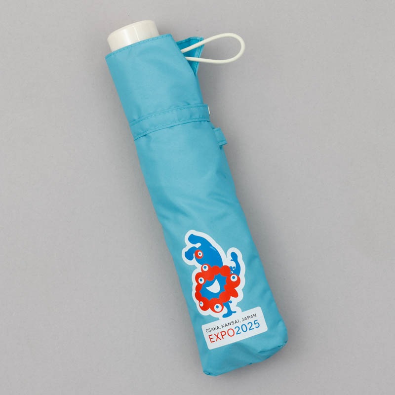 EXPO2025ミャクミャクワンポイント雨傘(折りたたみ傘)🄫Expo 2025