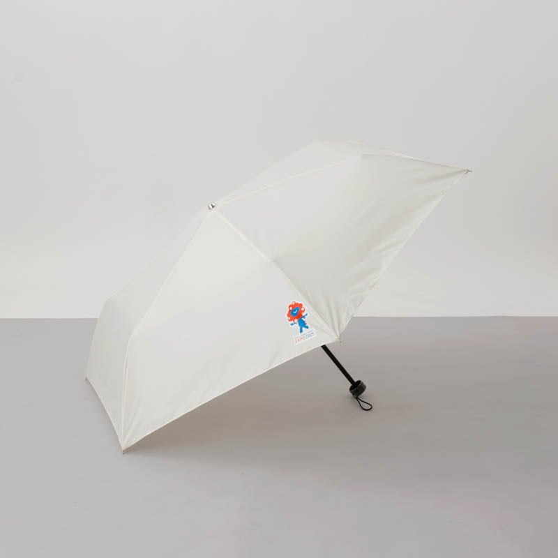 EXPO2025ミャクミャクワンポイント雨傘(折りたたみ傘)🄫Expo 2025