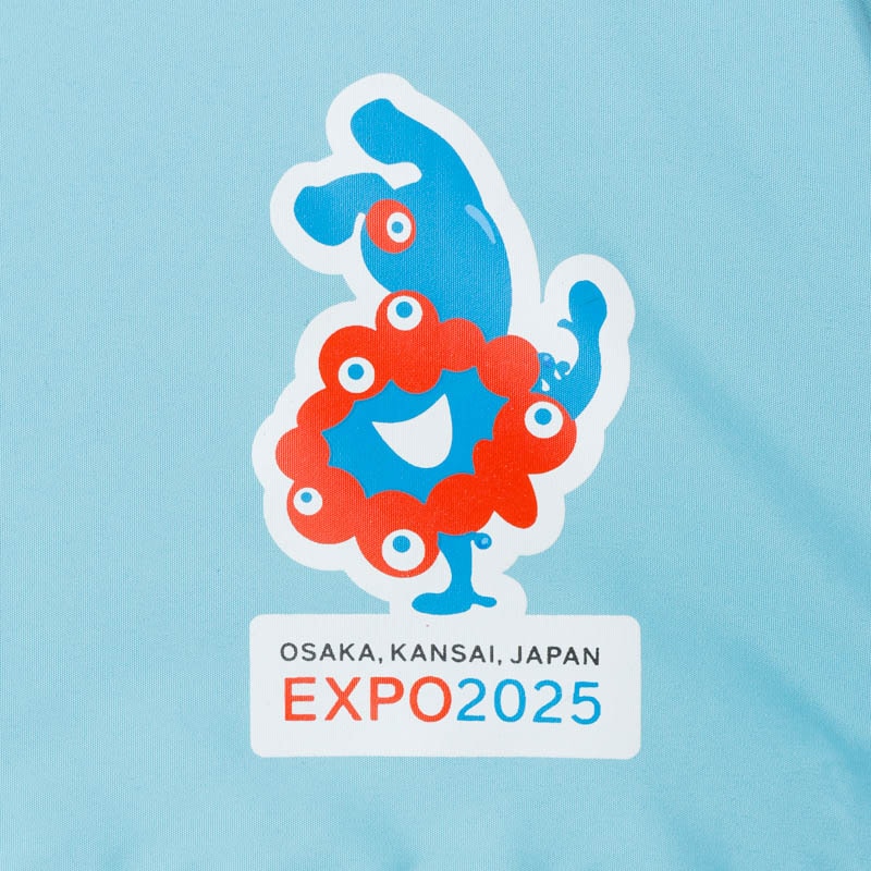 EXPO2025ミャクミャクワンポイント雨傘(折りたたみ傘)🄫Expo 2025
