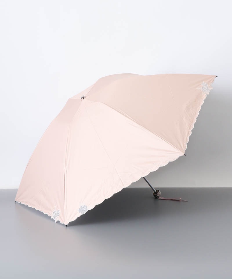 NINA RICCI（ニナリッチ）】ローズ・オーガンジーカットワーク晴雨兼用