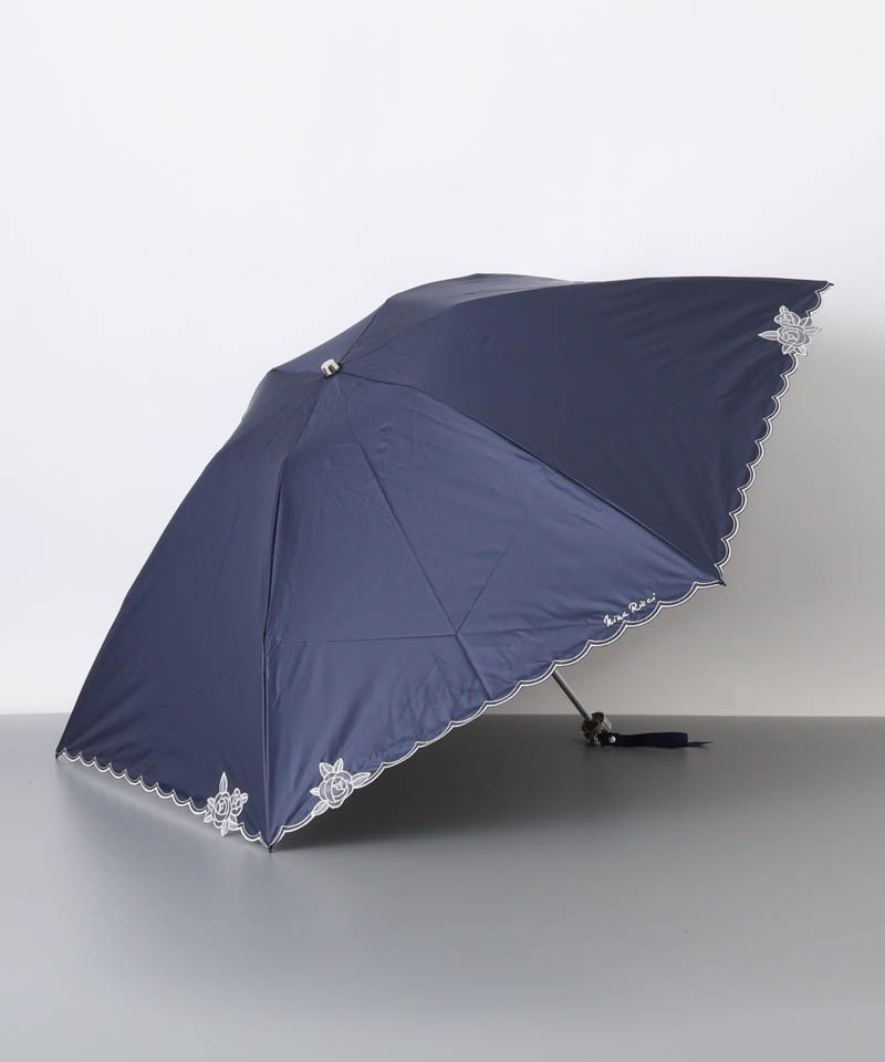 NINA RICCI（ニナリッチ）】ローズ・オーガンジーカットワーク晴雨兼用