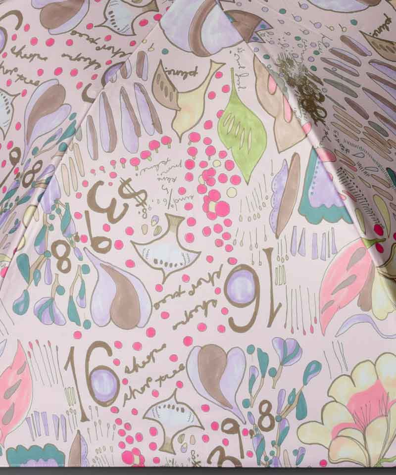 【 クリエイターズ コラボ × Plune.  】 カラフルダンス（晴雨兼用傘） 受注生産品