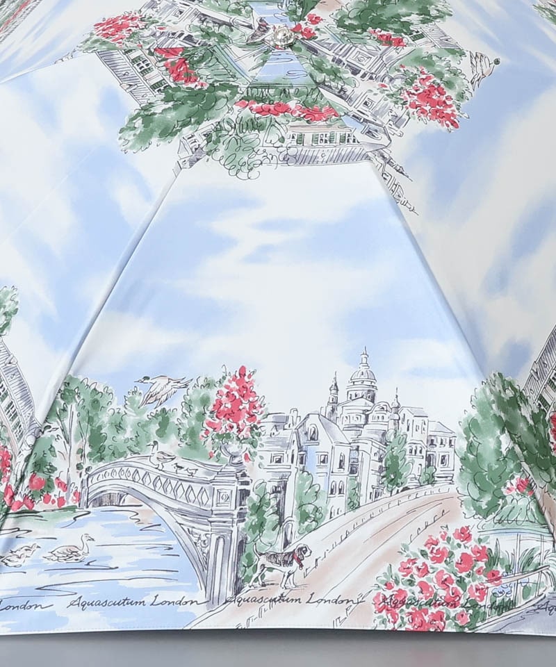 Aquascutum（アクアスキュータム）】イングリッシュガーデン晴雨