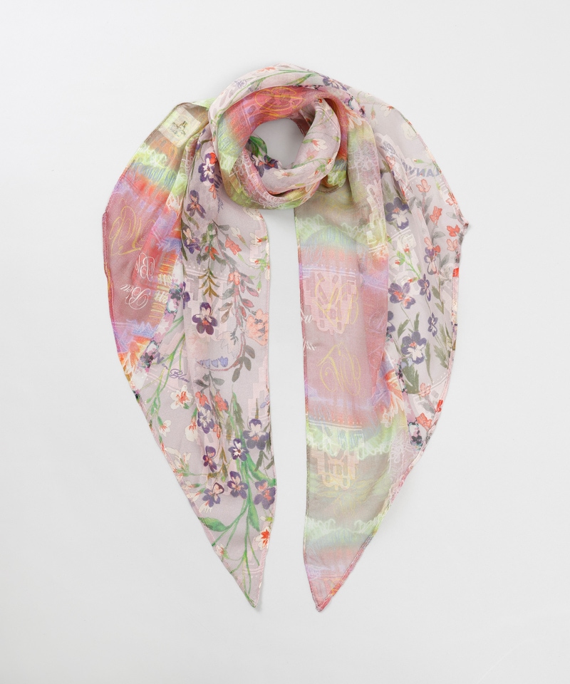 タグ付き 未使用 箱付き LANVIN ランバン カシミヤ マフラー ブラック