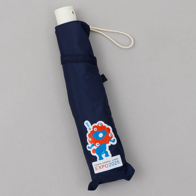 【2026年1月23日～順次発送】EXPO2025ミャクミャクワンポイント雨傘(自動開閉折りたたみ傘)🄫Expo 2025