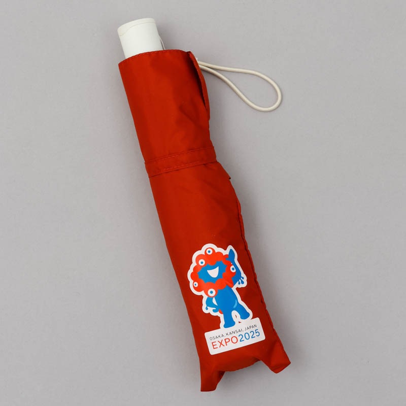【2026年1月23日～順次発送】EXPO2025ミャクミャクワンポイント雨傘(自動開閉折りたたみ傘)🄫Expo 2025