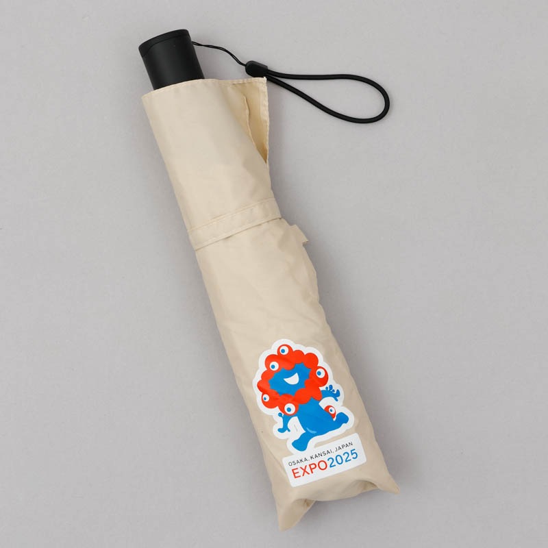 【2026年1月23日～順次発送】EXPO2025ミャクミャクワンポイント雨傘(自動開閉折りたたみ傘)🄫Expo 2025