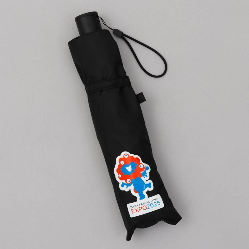 【2026年1月23日～順次発送】EXPO2025ミャクミャクワンポイント雨傘(自動開閉折りたたみ傘)🄫Expo 2025