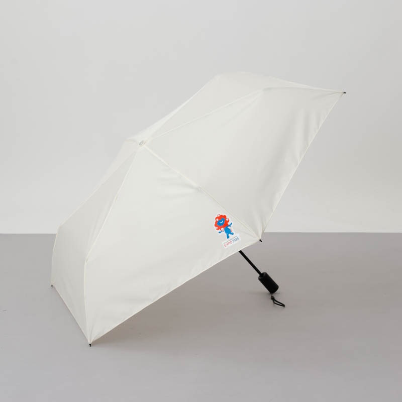 【2026年1月23日～順次発送】EXPO2025ミャクミャクワンポイント雨傘(自動開閉折りたたみ傘)🄫Expo 2025