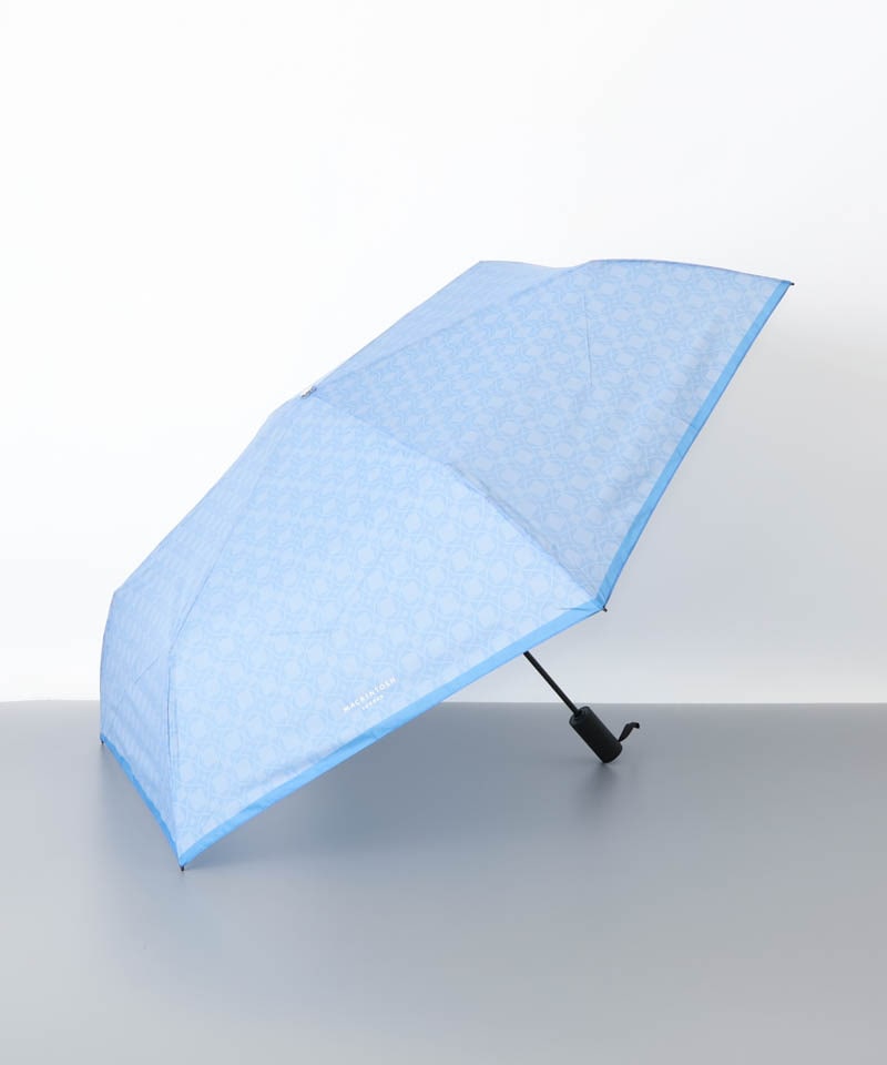 【MACKINTOSH LONDON（マッキントッシュ ロンドン）】アンドリュー柄雨傘（折りたたみ）