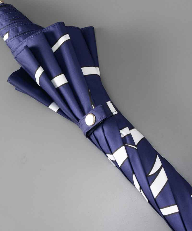 【 クリエイターズ コラボ × Plune.  】 絡まりあうリボン（晴雨兼用傘） 受注生産品