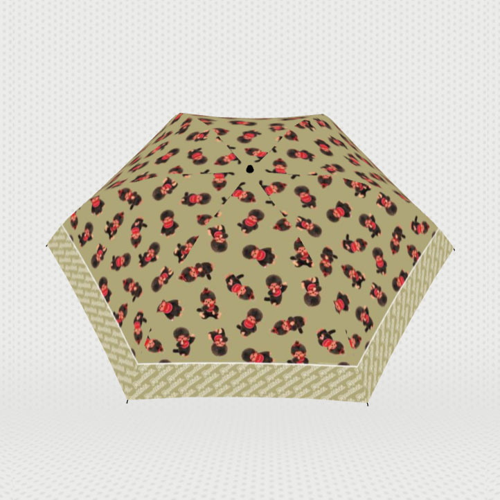 【モンチッチ】  レトロフォト雨傘(長傘)当ストア限定受注生産品