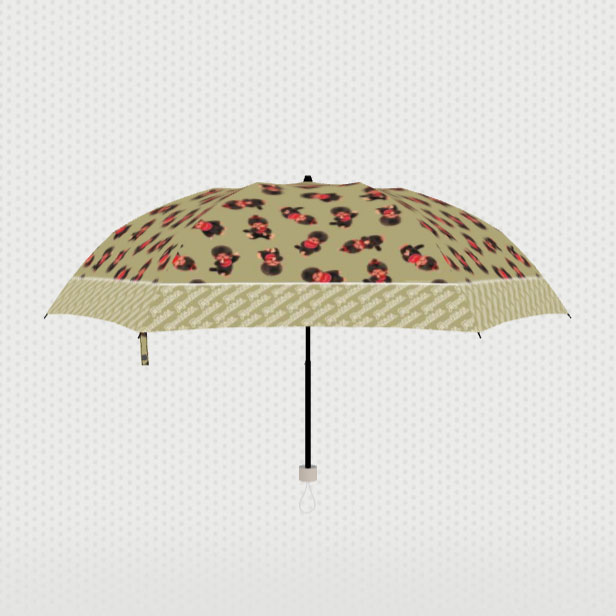 【モンチッチ】  レトロフォト雨傘(長傘)当ストア限定受注生産品