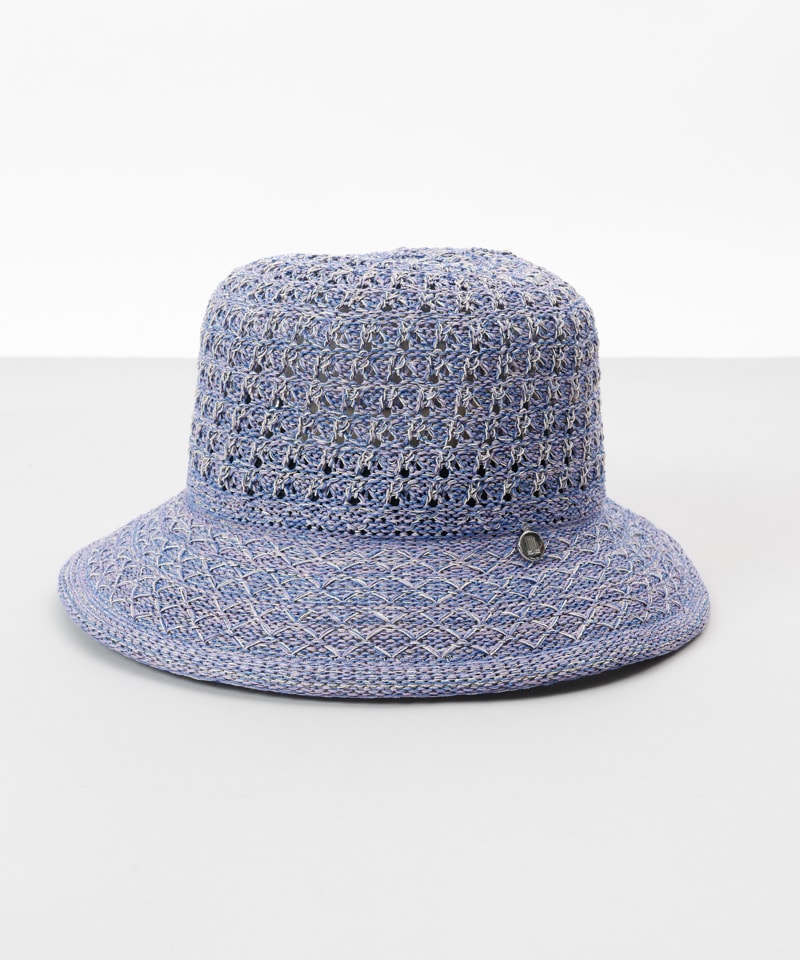 【 LANVIN en Bleu （ランバン オン ブルー）】天然風サーモクロッシェハット