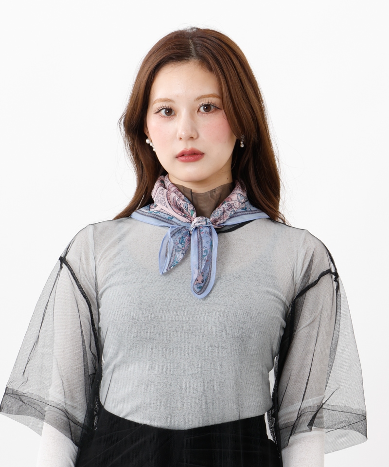 ANNA SUI プレート16枚 ANNA SUI（アナ スイ）】シルクプリントプチスカーフALL｜オーロラ