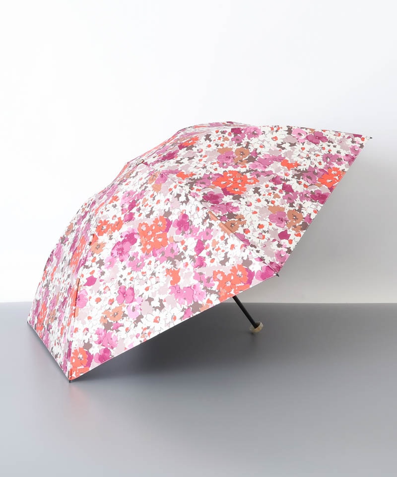 【 JILL STUART（ジル スチュアート）】レトロフラワーオールシーズン傘（折りたたみ傘）