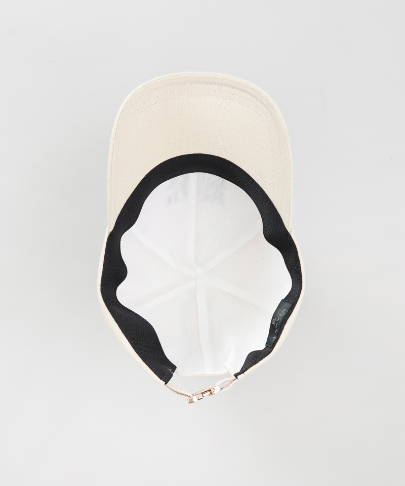 【 LANVIN COLLECTION（ランバン コレクション） 】ＪLロゴ刺しゅうキャップ