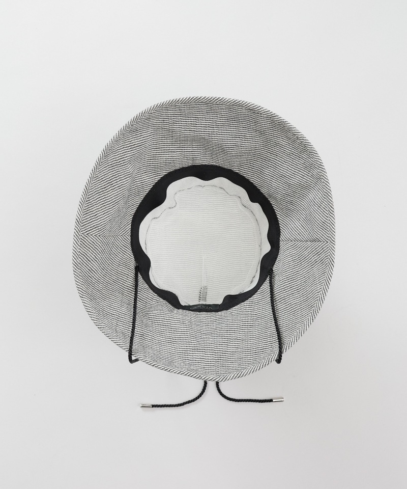 【 LANVIN COLLECTION（ランバン コレクション） 】ギンガムカサブランカハット