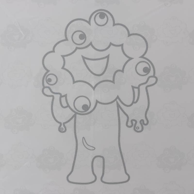 EXPO2025ミャクミャクオンリーフェイスビニール傘(長傘)🄫Expo 2025