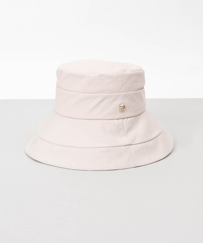LANVIN COLLECTION（ランバン コレクション） 】綿麻キャペリンハット