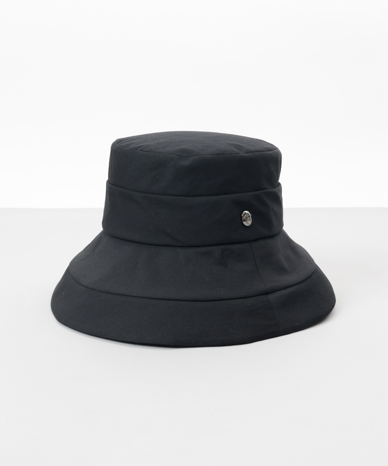 【 LANVIN COLLECTION（ランバン コレクション） 】綿麻キャペリンハット