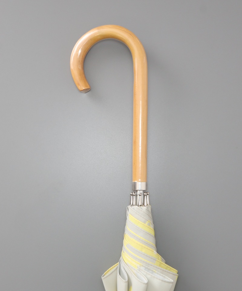 【 クリエイターズ マーケット 】 大江 由佳　lala　-lemon yellow umbrella-（雨傘）受注生産品