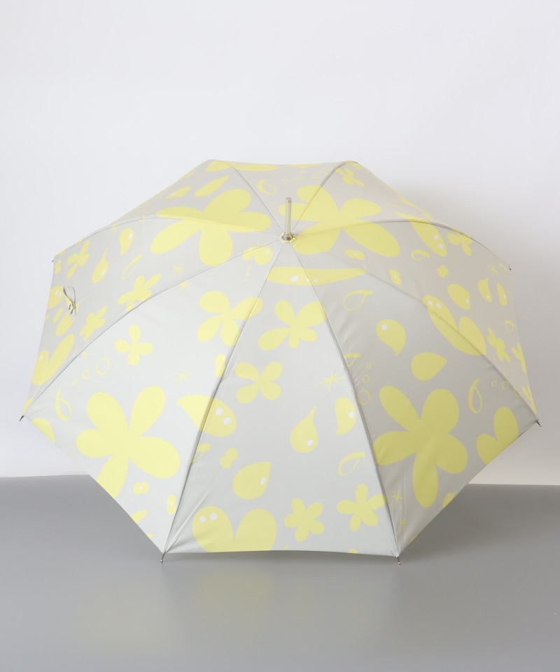 【 クリエイターズ マーケット 】 大江 由佳　lala　-lemon yellow umbrella-（雨傘）受注生産品