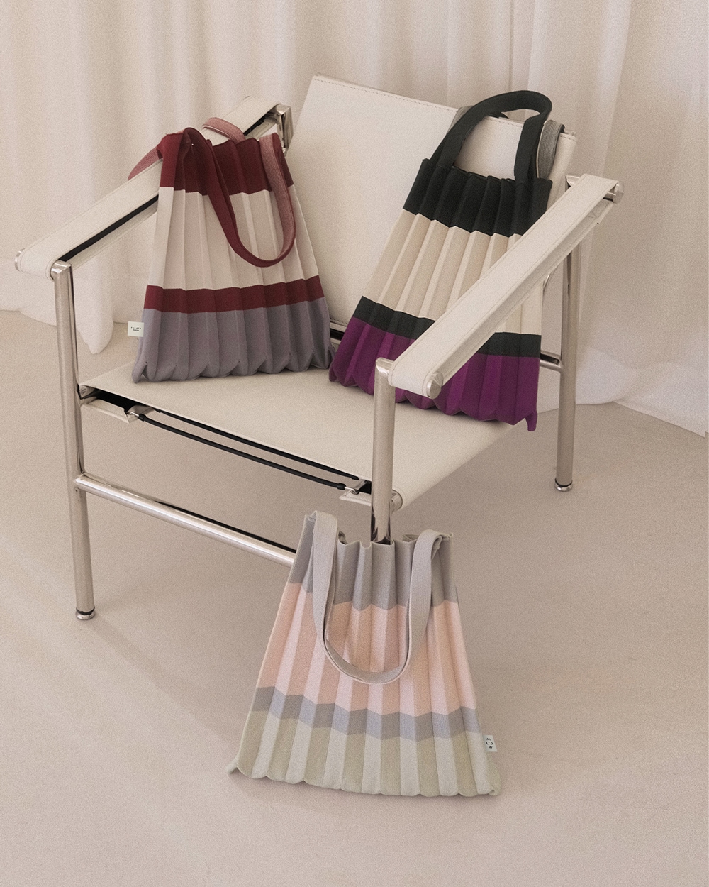 【PLEATS MAMA(プリーツママ)】SHOULDER BAG BLOCK ショルダーバッグブロック