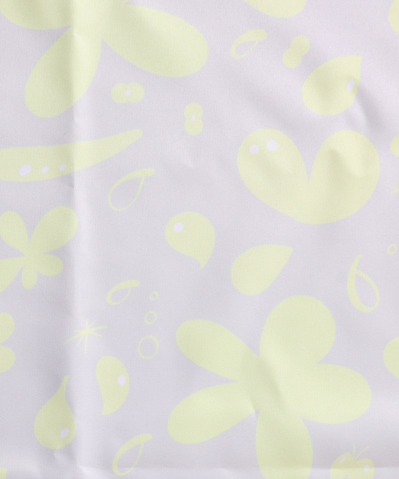 【 クリエイターズ コラボ 】大江 由佳　lala -lemon yellow scarf-（スクエアスカーフ） 受注生産品