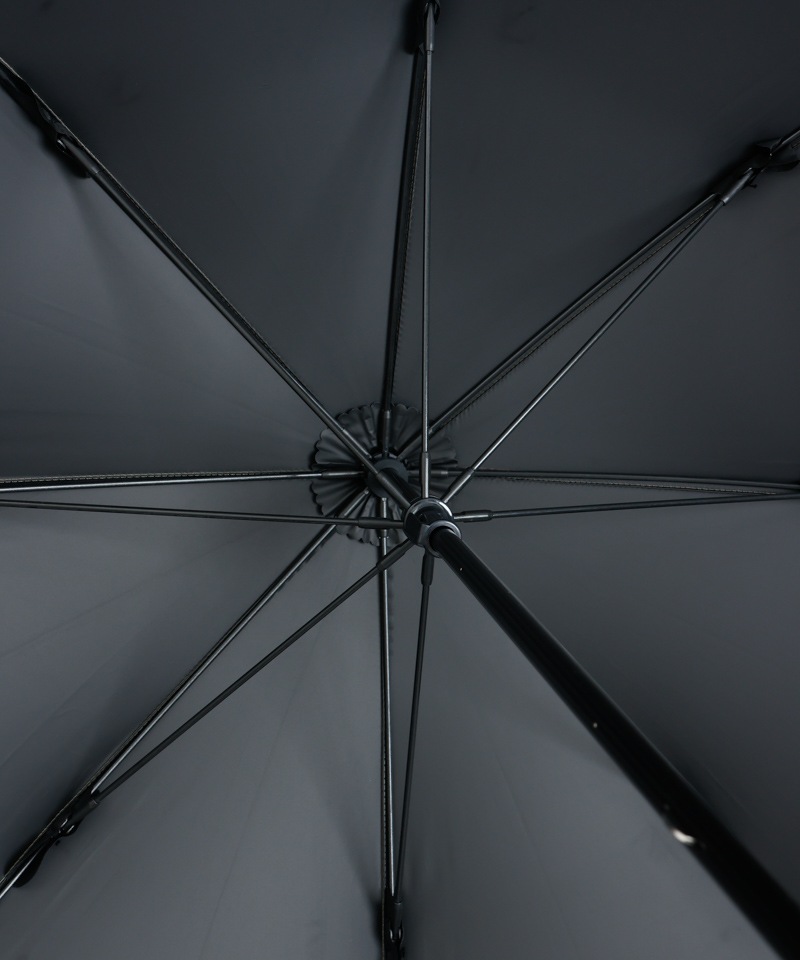 【Ungrid（アングリッド）】裾ボーダープリント晴雨兼用傘（長傘）
