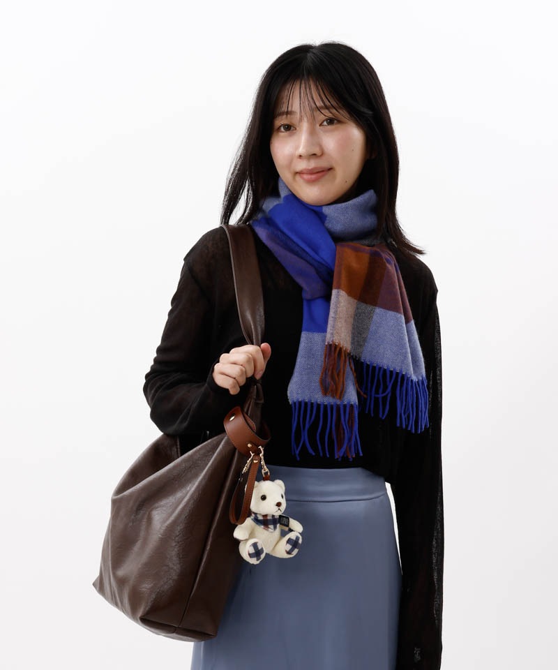 Aquascutum（アクアスキュータム）】ストール・マフラークリップ（くま