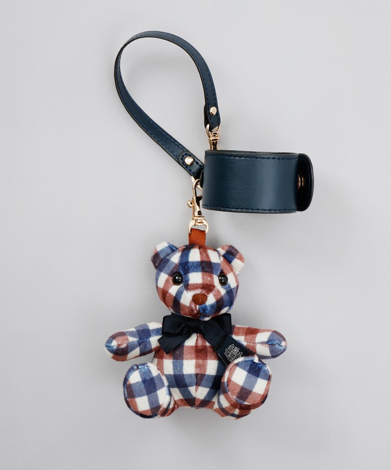 【 Aquascutum（アクアスキュータム）】ストール・マフラークリップ（くま）