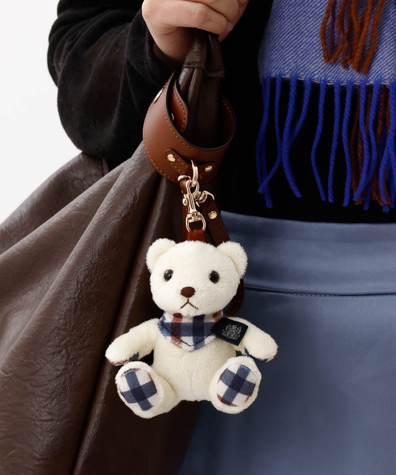 Aquascutum（アクアスキュータム）】ストール・マフラークリップ（くま