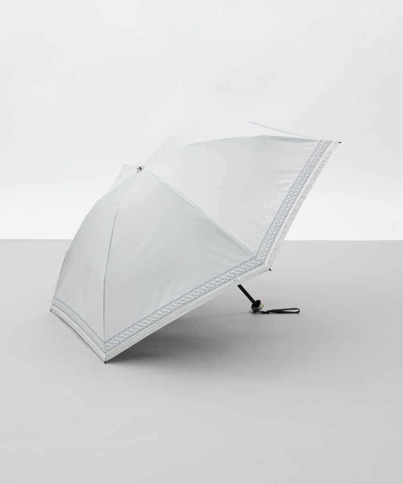 【 BLAO（ブラオ）】サマーシールド　刺しゅう晴雨兼用傘(折りたたみ傘)