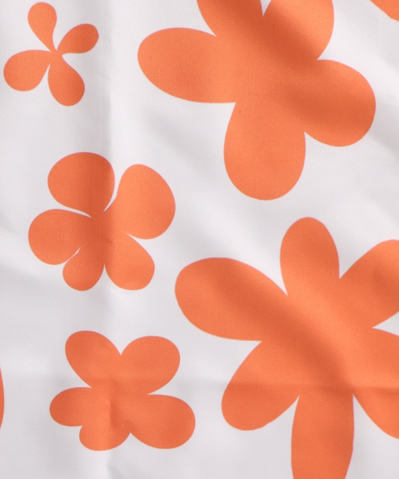 【 クリエイターズ コラボ 】大江 由佳　lulu -orange scarf-（スクエアスカーフ） 受注生産品