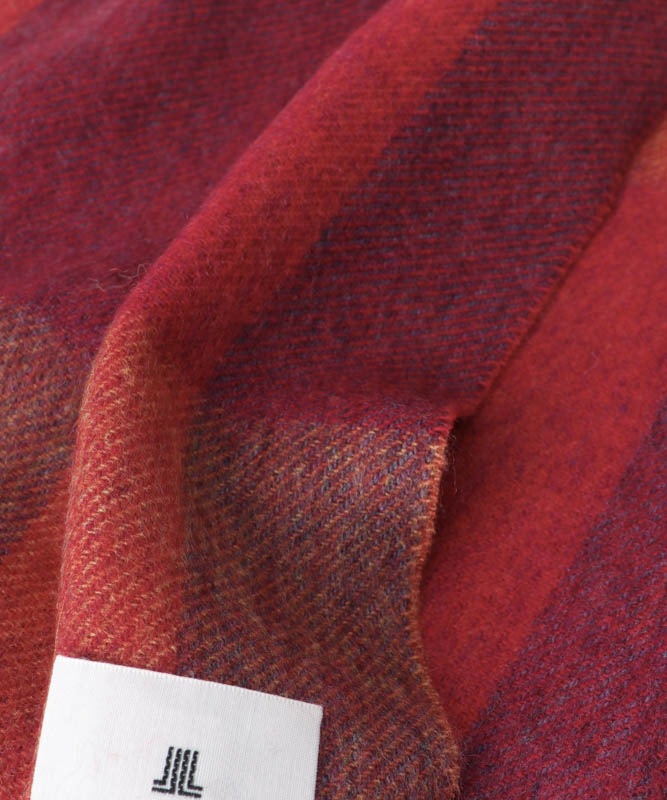 LANVIN en Bleu （ランバン オン ブルー）】カシミヤウールブロック