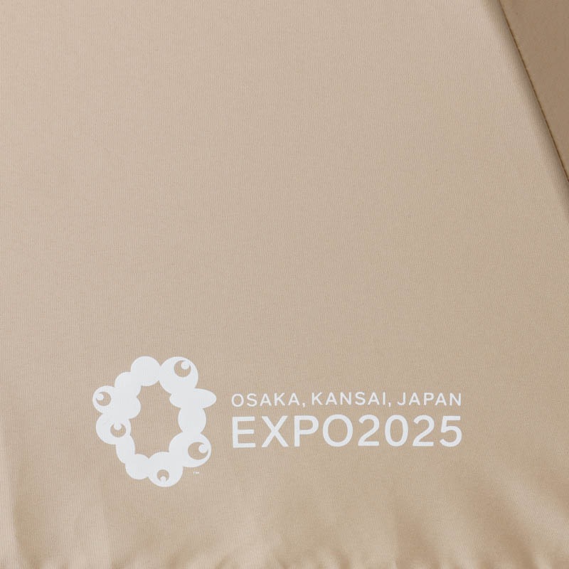EXPO2025ロゴワンポイント自動開閉傘(折りたたみ傘)🄫Expo 2025