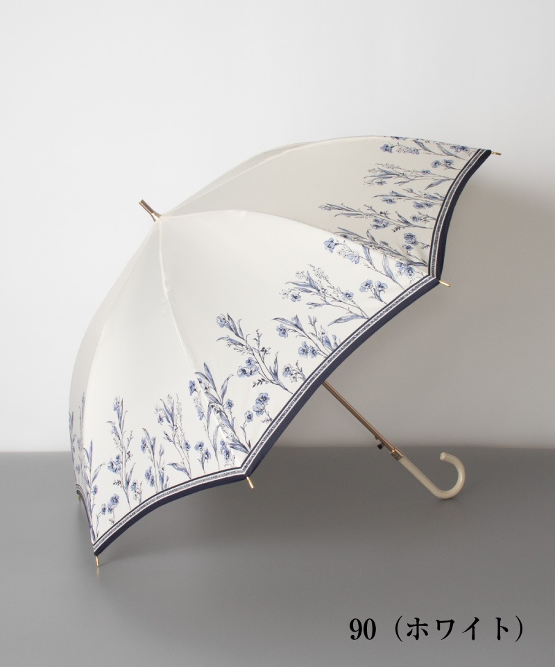 【 NINA RICCI（ニナ リッチ）】 　ジャンプ式　耐風雨傘（長傘）