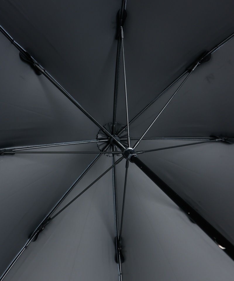 【Ungrid（アングリッド）】デニム風プリント晴雨兼用傘（長傘）