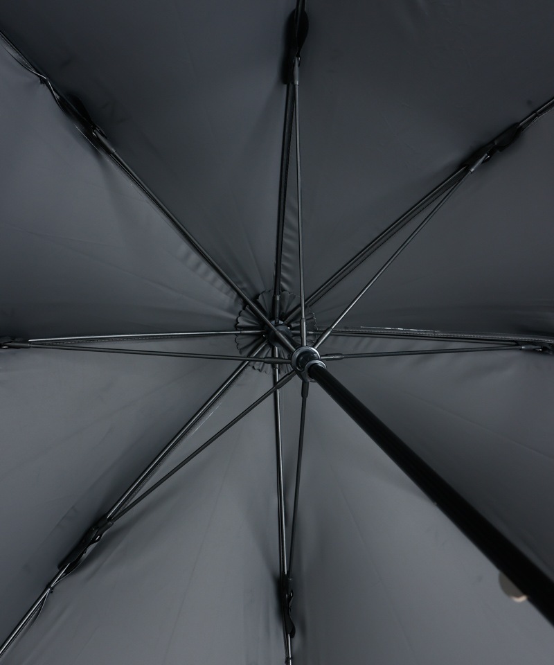 【Ungrid（アングリッド）】ワンポイントフリルチェック柄プリント晴雨兼用傘（長傘）