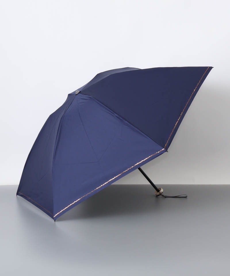 【 BLAO（ブラオ）】サマーシールド シュシュ房晴雨兼用傘(折りたたみ)