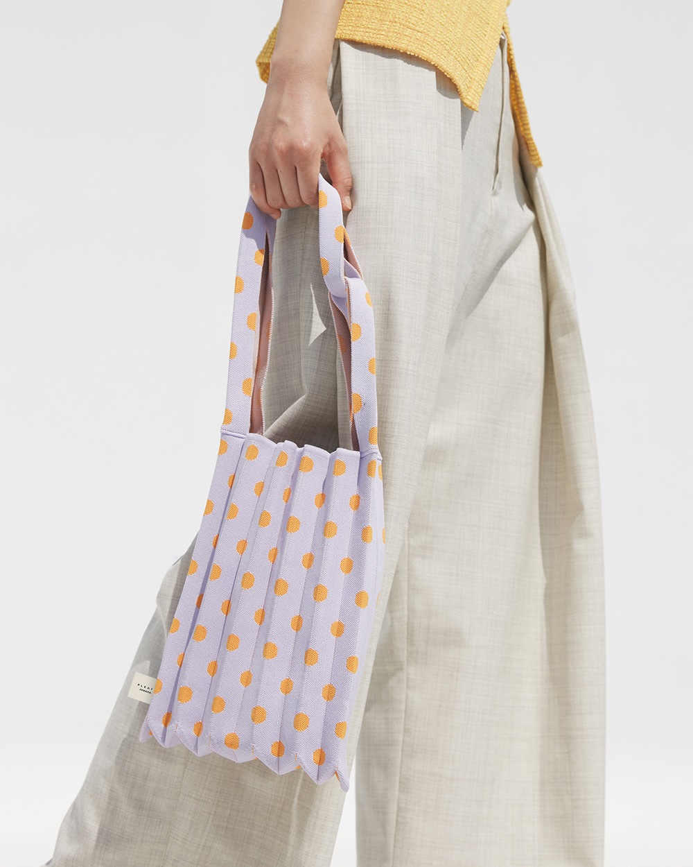 【PLEATS MAMA(プリーツママ)】MINI SHOULDER BAG DOT  ミニショルダーバッグ　ドット