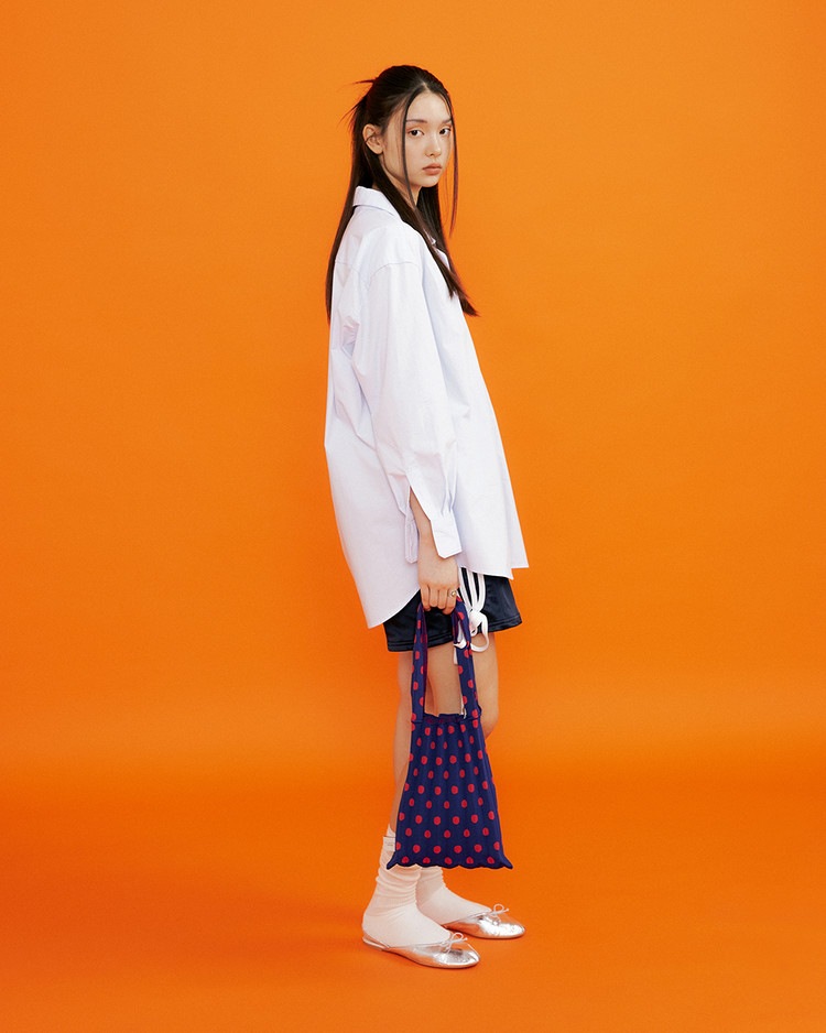 【PLEATS MAMA(プリーツママ)】MINI SHOULDER BAG DOT  ミニショルダーバッグ　ドット