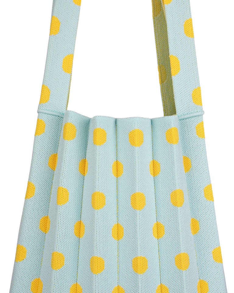 【PLEATS MAMA(プリーツママ)】MINI SHOULDER BAG DOT  ミニショルダーバッグ　ドット