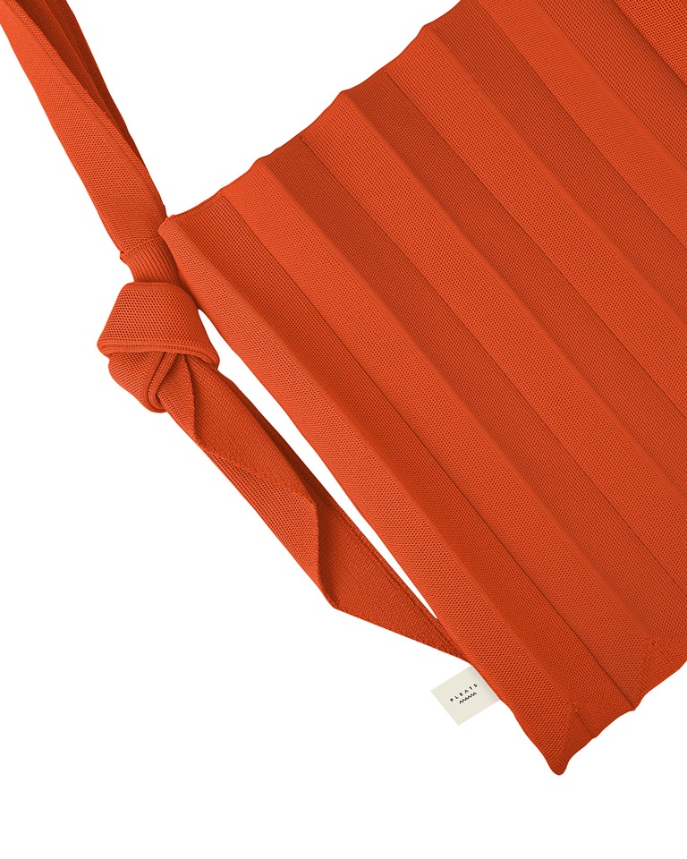 PLEATS MAMA 正規品関税込み NEW CROSS BAG ORANGE PLEATS MAMA(プリーツママ)】NEW CROSS BAG ニュークロスバッグ
